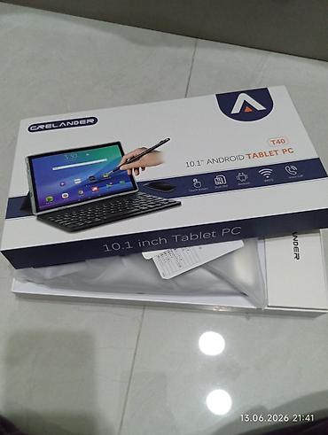 Digər planşetlər: CRELANDER T40 10.1" Android Tablet PC Xüsusiyyətlər: - 10.1 düym — 3