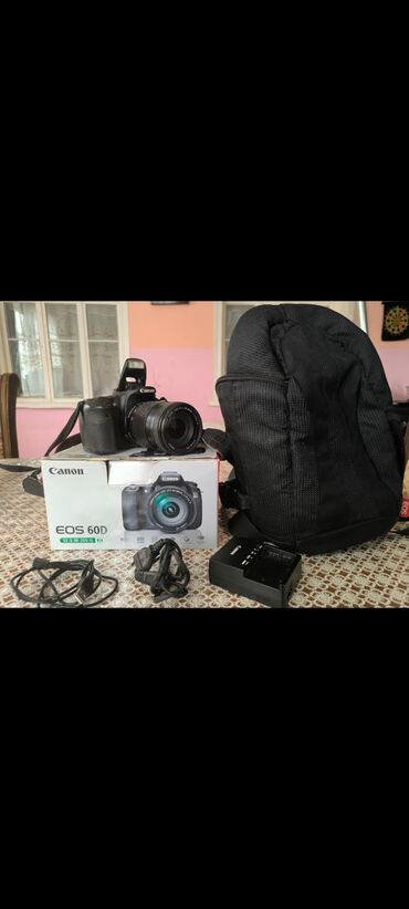 fotokamera canon powershot sx410 is black: Canon 60 D fotoaparat.18-135 lens.enerji doldurma