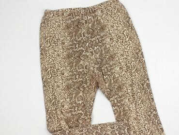 beżowe legginsy damskie: Legginsy damskie, S