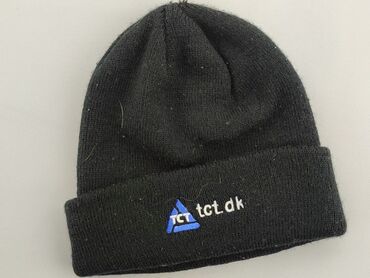 czapka beanie czarna: Hat, condition - Good