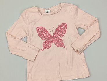 bluzki z różą: Bluzka, Palomino, 5-6 lat, 110-116 cm, stan - Dobry