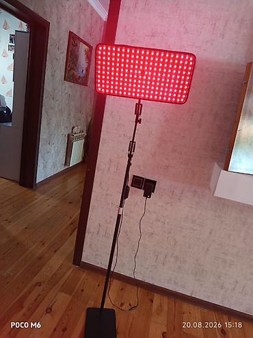 adaptırlar: LED qırmızı işıq paneli – tənzimlənən tripod dayaqla - Geniş — 1