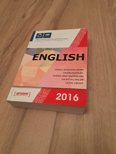 11 ci sinif tarix kitabi: İngils dili TQDK qayda kitabı (testlər ilə),2016cı il. Təmiz və