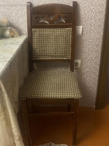 Qonaq otağı üçün, İşlənmiş, Qatlanmayan, Stul