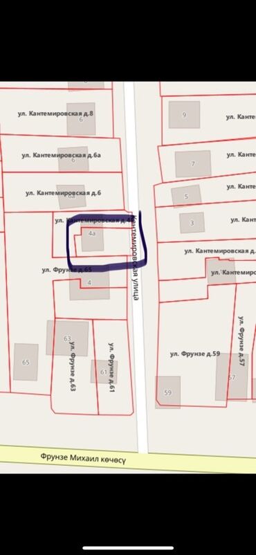 земельный участок дордой: 2 соток, Курулуш, Кызыл китеп, Техпаспорт