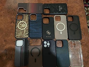 Чехлы: Набор чехлов для iPhone с большим вырезом под блок камер (серия — 13