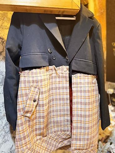 Digər qadın geyimləri: Unikal dizaynlı qadın üst geyimi – blazer və paltar kombini - Üst — 1