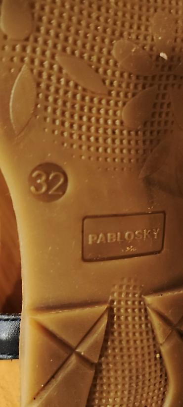 pablosky spain: Rəng - Qara Basanojkalar, Pablosky, Ölçü: 32, Qız üçün — 2