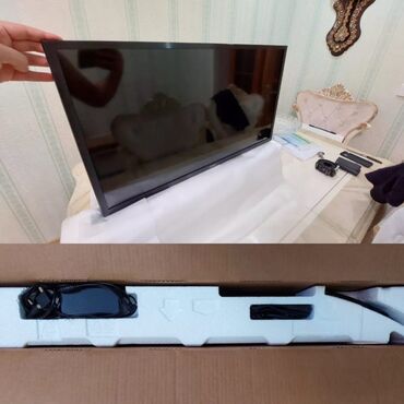 Televizorlar: Samsung 32" (82sm) yeni HD tv 275azn satilir. islenmeyib karopkasinda