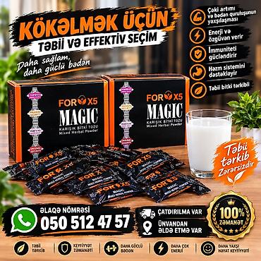 kokelmek: KÖKƏLMƏK İSTƏYƏNLƏR ÜÇÜN MARAQLI SEÇİM! FOR X5 MAGIC – bitki tərkibli — 1