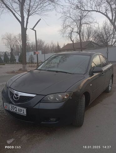 Mazda: Mazda 3: 2007 г., 1.6 л, Механика, Бензин, Седан