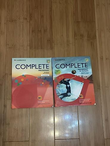 english book: İkisi bir yerde 4 man, Cambridge “Complete Preliminary” (B1) dərslik — 1