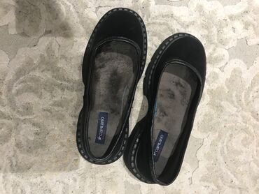 eqa shoes ecemi: Tuflilər, Ölçü: 39, rəng - Qara, Yeni