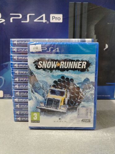 Техника для кухни: Ps4 üçün snow runner oyun diski. Tam yeni, original bağlamada