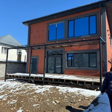 продажа домов в городе бишкек: 150 м², 4 комнаты, Свежий ремонт Без мебели
