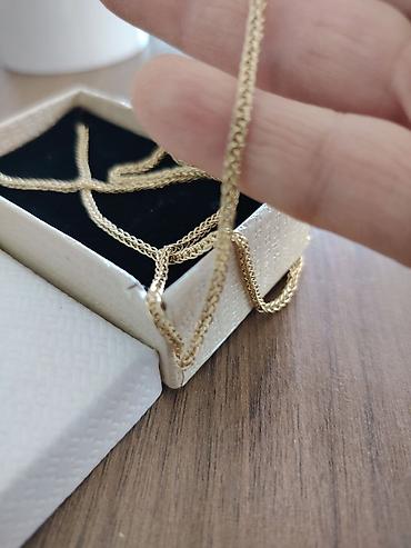 Seplər: Qızıl rəngli zəncir kolye - Material: qızıl 585 əyar - Rəng: isti — 2