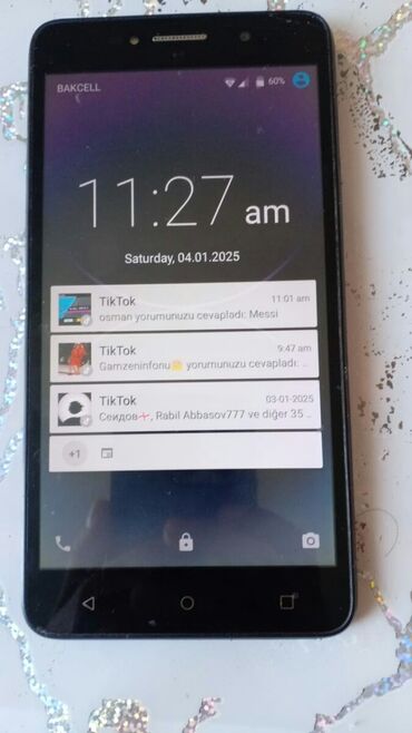 Alcatel: Alcatel Fierce 4, 32 GB, rəng - Qara, Barmaq izi