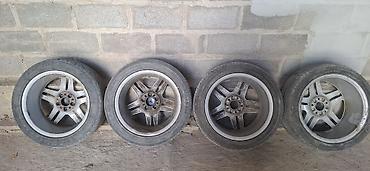 3 67: Литые Диски R 17 Mercedes-Benz, Комплект, отверстий - 5, Б/у — 9