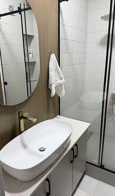 продаю 1 ком квартиру аламедин 1: 2 комнаты, 45 м², Элитка, 8 этаж, Свежий ремонт — 6