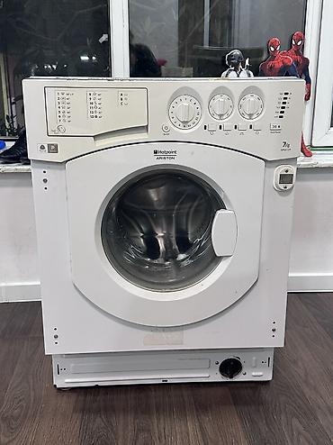Elektronika: Paltaryuyan maşın Hotpoint Ariston, 7 kq, İşlənmiş, Avtomat, Qurutmasız — 1