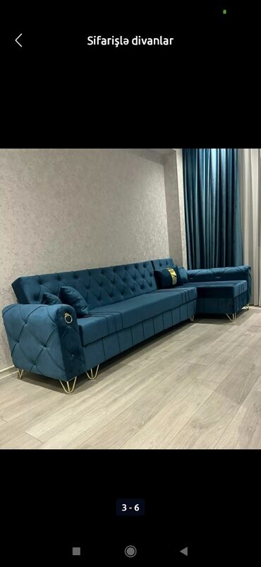 Divanlar: Künc divan, Yeni, Açılan, Bazalı, Parça, Rayonlara çatdırılma — 20