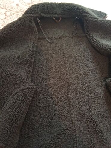 замшевая дубленка: Дубленка, Авиатор, Китай, Короткая модель, Оверсайз, 3XL (EU 46)
