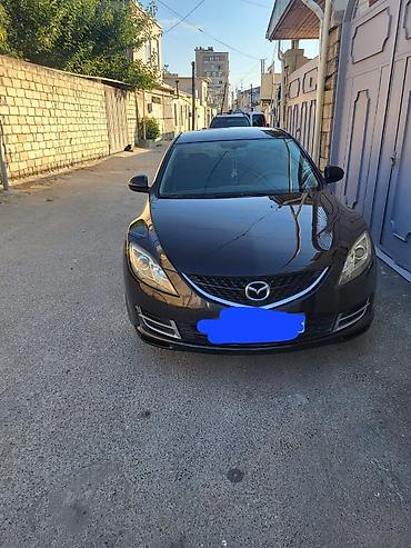 Mazda: Mazda 6 sedan - Kuzov: sedan, qara rəng - Mühərrik: benzin (markaya — 12