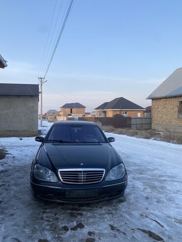 Mercedes-Benz: Mercedes-Benz S-Class: 2002 г., 4.3 л, Автомат, Бензин, Седан