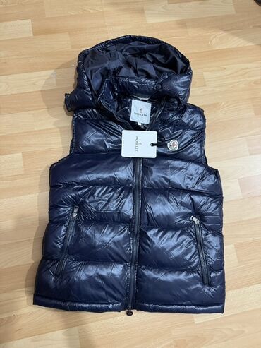 национальные головные уборы: Мужская куртка, M (EU 38), Moncler, Новый, цвет - Синий, Самовывоз