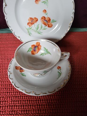 Kuhinjski setovi: Porcelanski nemacki set nemacki,rucna obrada,oslikavanje 70te. Set na lalafo.rs — 4 Kuhinjski setovi: Porcelanski nemacki set nemacki,rucna obrada,oslikavanje 70te. Set — 4