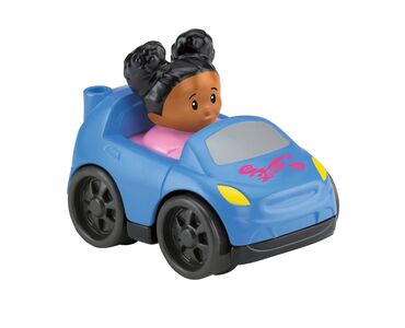 Παιδικά αντικείμενα: Fisher price little people αυτοκινητακι με ενσωματωμενη φιγουρα
