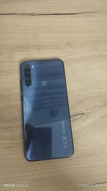 xaomi 17: Redmi, Redmi Note 8, Б/у, цвет - Черный — 1