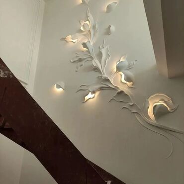 Штукатурка, шпаклевка: Декоративная штукатурка | Акриловая вода эмульсия, Арт бетон, Текстурная 3-5 лет опыта — 13