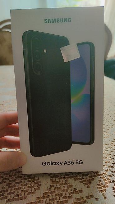 samsung galaxy a36: Samsung Galaxy A36, 256 GB, rəng - Qara, İki sim kartlı — 1