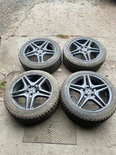 цепь для колес бишкек: Колеса в сборе 245 / 45 / R 19, Зима, Б/у, Комплект, Легковые, Литые, отверстий - 5