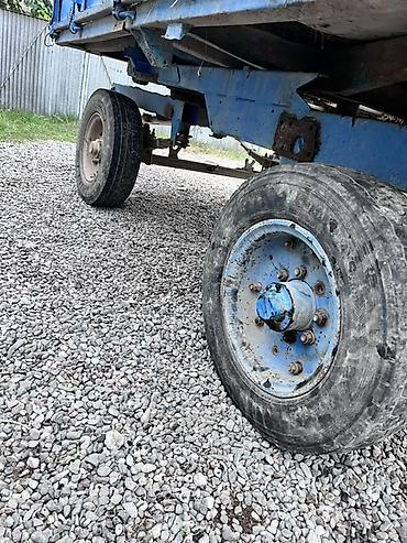 ford tranzit 2008: Ağır yüklər üçün qoşqu (traktor qoşqusu) - 2 oxlu, dörd təkərli — 3