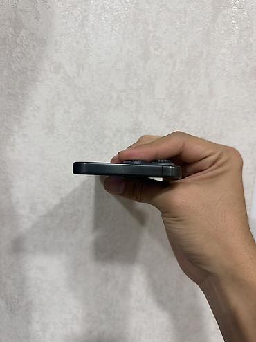 Уюлдук телефондор жана аксессуарлар: IPhone 15 Pro Max, Колдонулган, 256 ГБ, Black Titanium, 100 % — 6