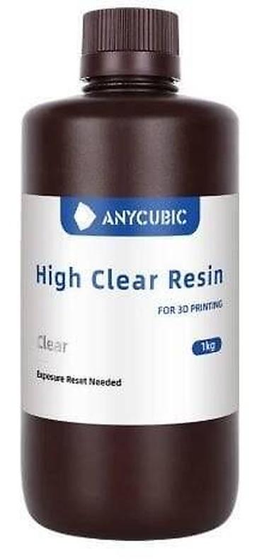 Epoksid qətranı: Anycubic High Clear Reçine – Şəffaf, 1 kq 3D printerlərin reçin basqı — 1