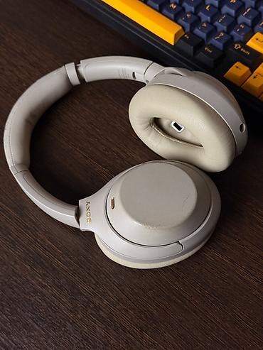 Уюлдук телефондор жана аксессуарлар: Sony WH-1000XM4 (Бежевый / Silver) Легендарные, безусловно одни из — 3