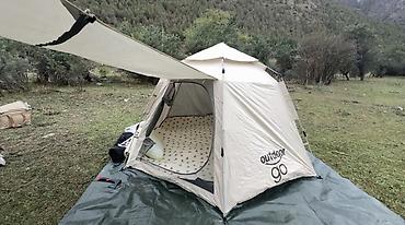 Палатки: Палатка Outdoor Go для кемпинга - Просторная кемпинговая палатка — 1