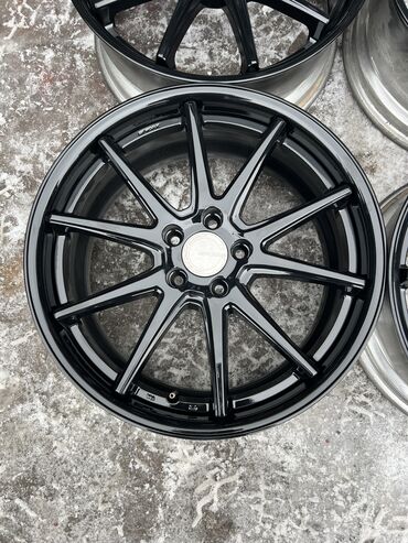 Диски: Литые Диски R 19 Work, Комплект, отверстий - 5, Б/у — 3