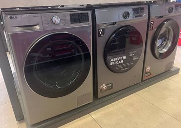 Paltaryuyan maşınlar: Paltaryuyan maşın LG, 7 kq, Yeni, Avtomat, Pulsuz çatdırılma — 9