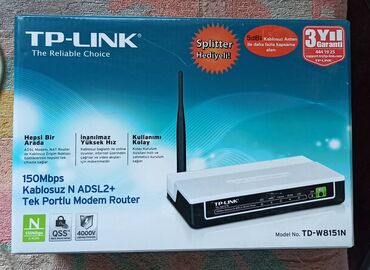 tp link usb модем: Tp-link v Netis modem router. 
Sorunsuz cixazlar. Ededi 15 manat