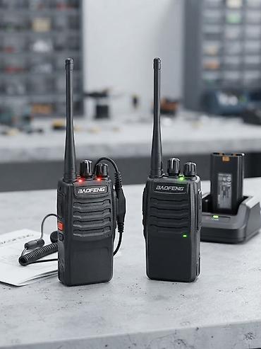 fm transmitter: Рации BAOFENG (набор) - Компактные профессиональные портативные рации — 1