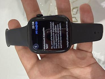 Smart saatlar: Apple watch 10 46 mm ela veziyyetdedir 97 pil.Zaretka ela saxlayir — 2