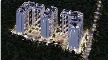 лазурный берег квартиры: 3 комнаты, 112 м², Элитка, 9 этаж, ПСО (под самоотделку)
