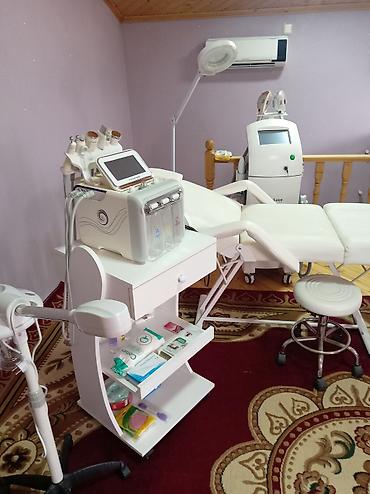 Salon, tibbi mebel: Kosmetologiya üçün tam təchizatlı aparat və mebel dəsti Tərkib: - — 5