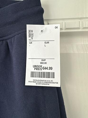 bos salvar: İdman Şalvar, Tommy Hilfiger, L, rəng - Göy — 4