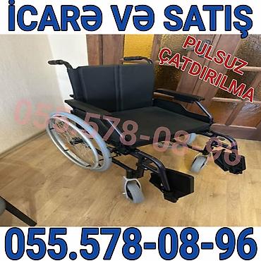 el arabası: İcarə və satış üçün əlil arabası - Geniş oturacaq və yumşaq bel — 1