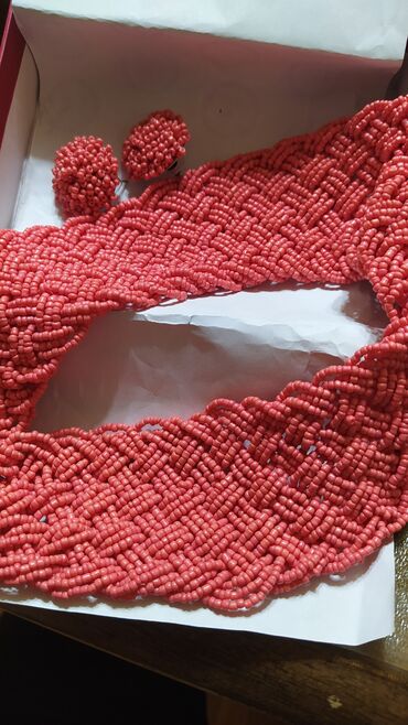 Наборы украшений: Ожерелье из бисера и серьги гвоздики,ручная работа,шикарно смотрится и — 27